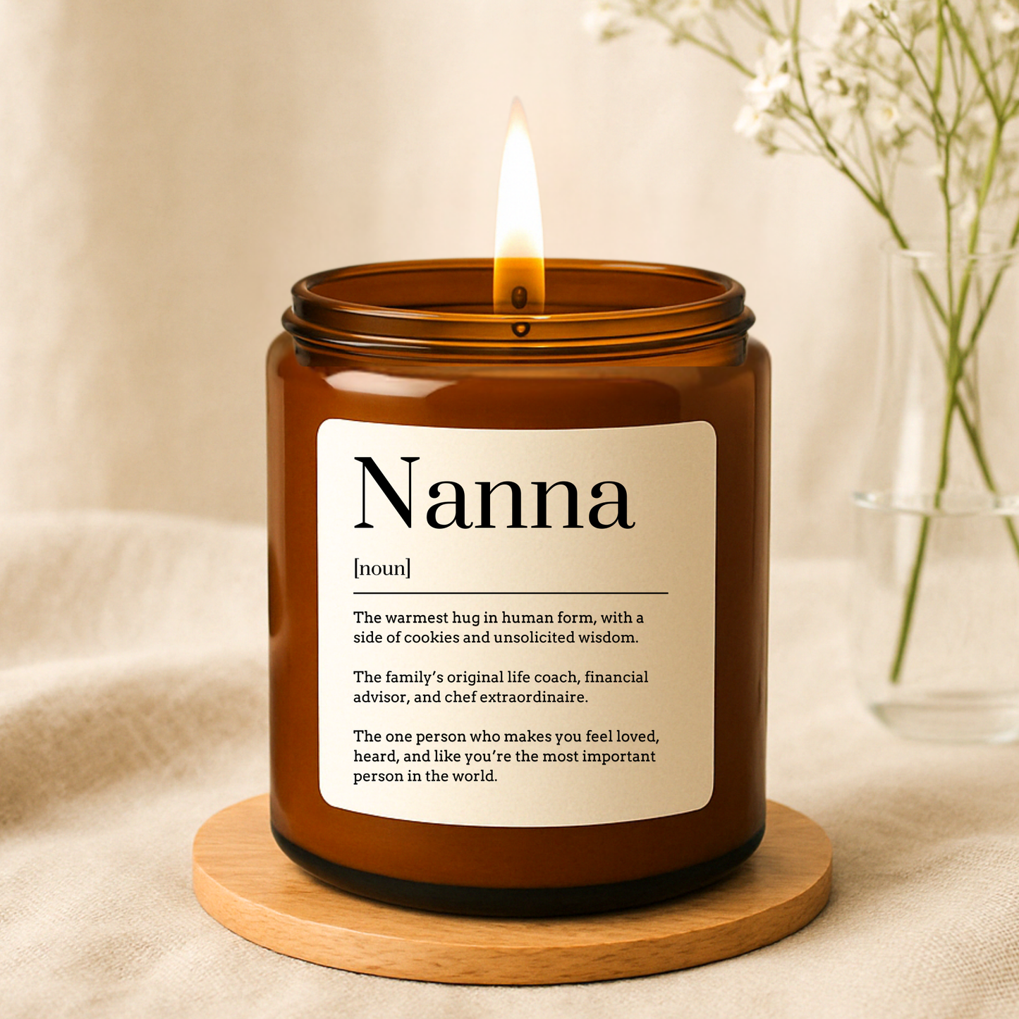 Nanna Definition Candle