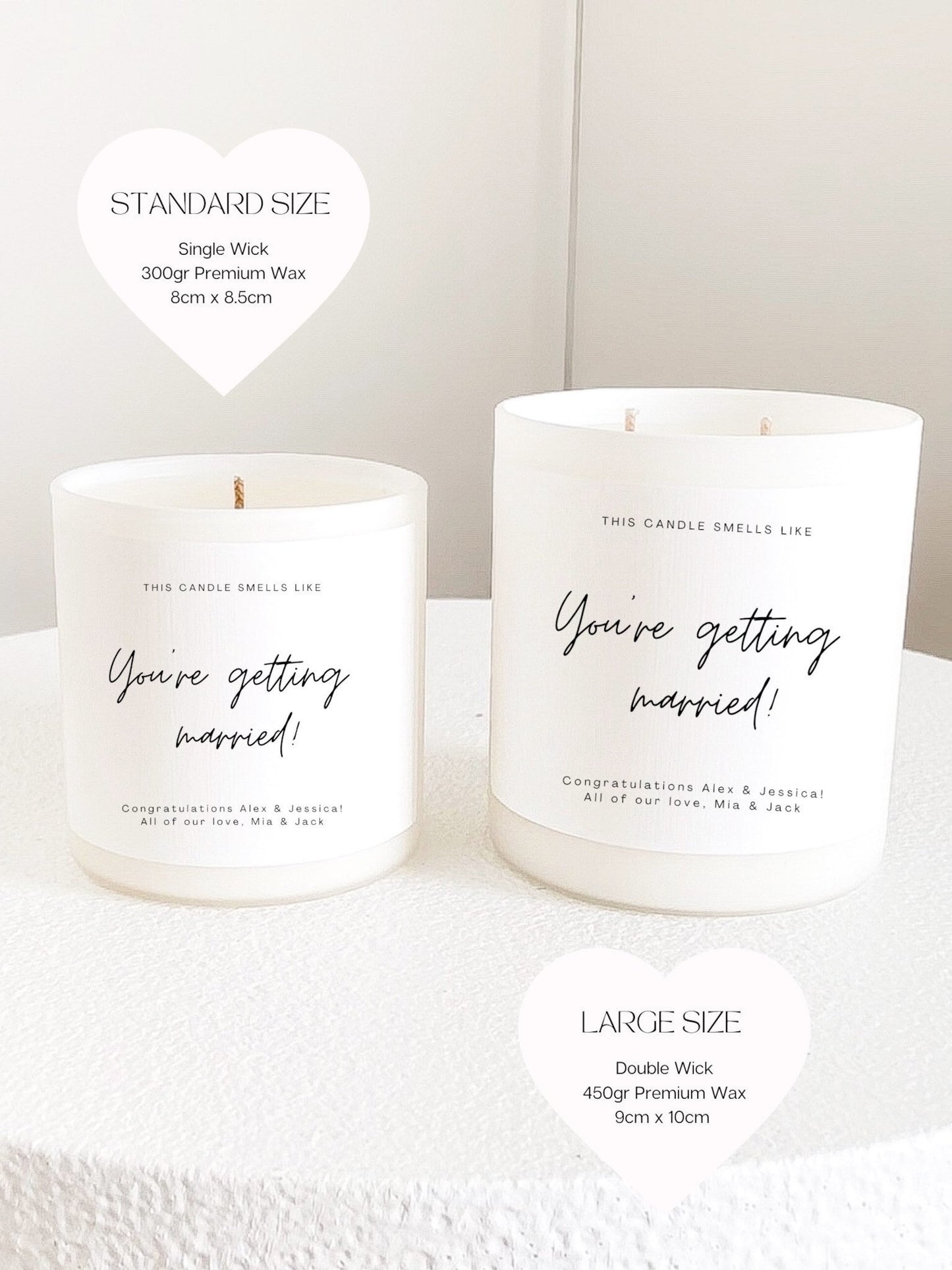 This Candle Smells Like You're Getting Married