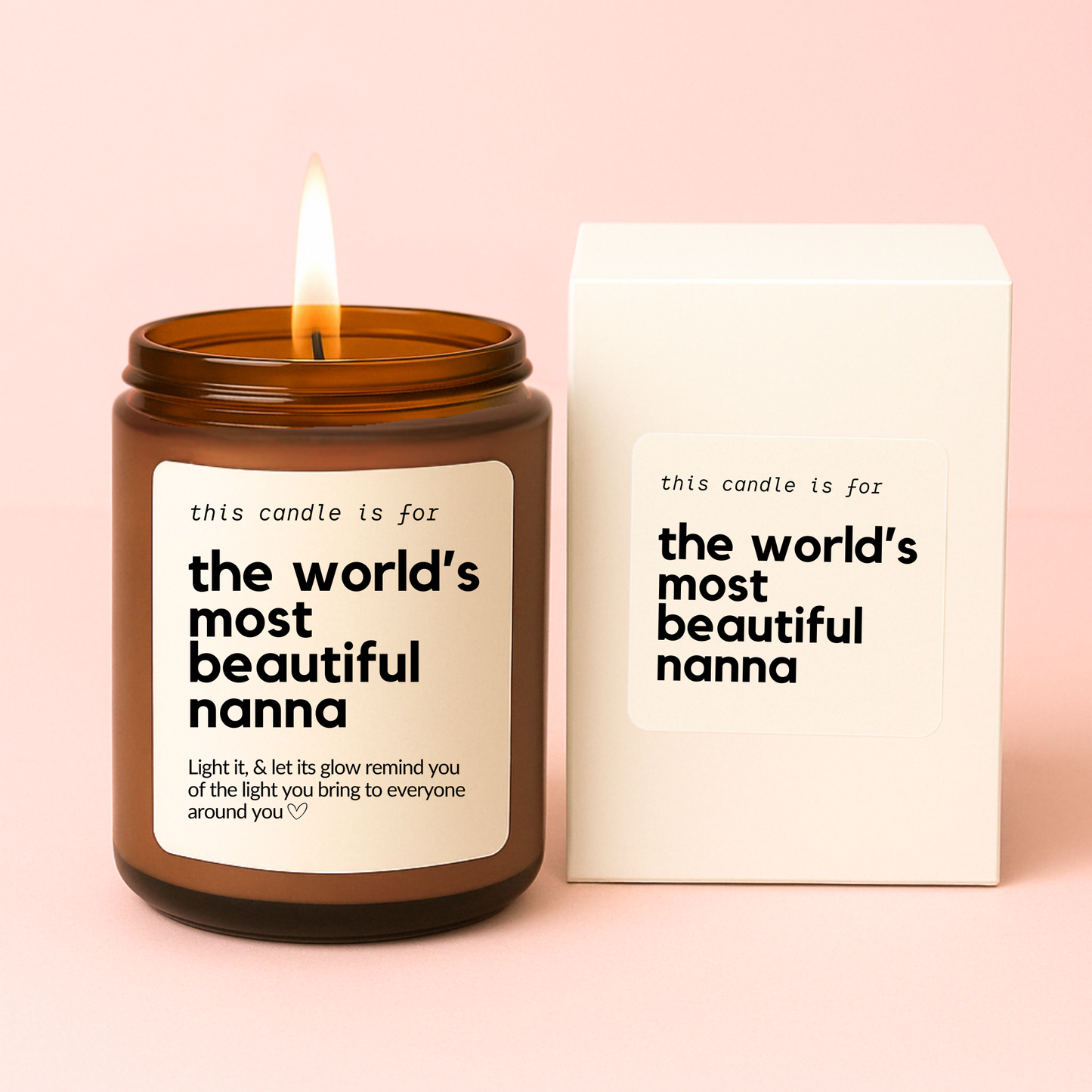 World's Most Beautiful Nanna Candle