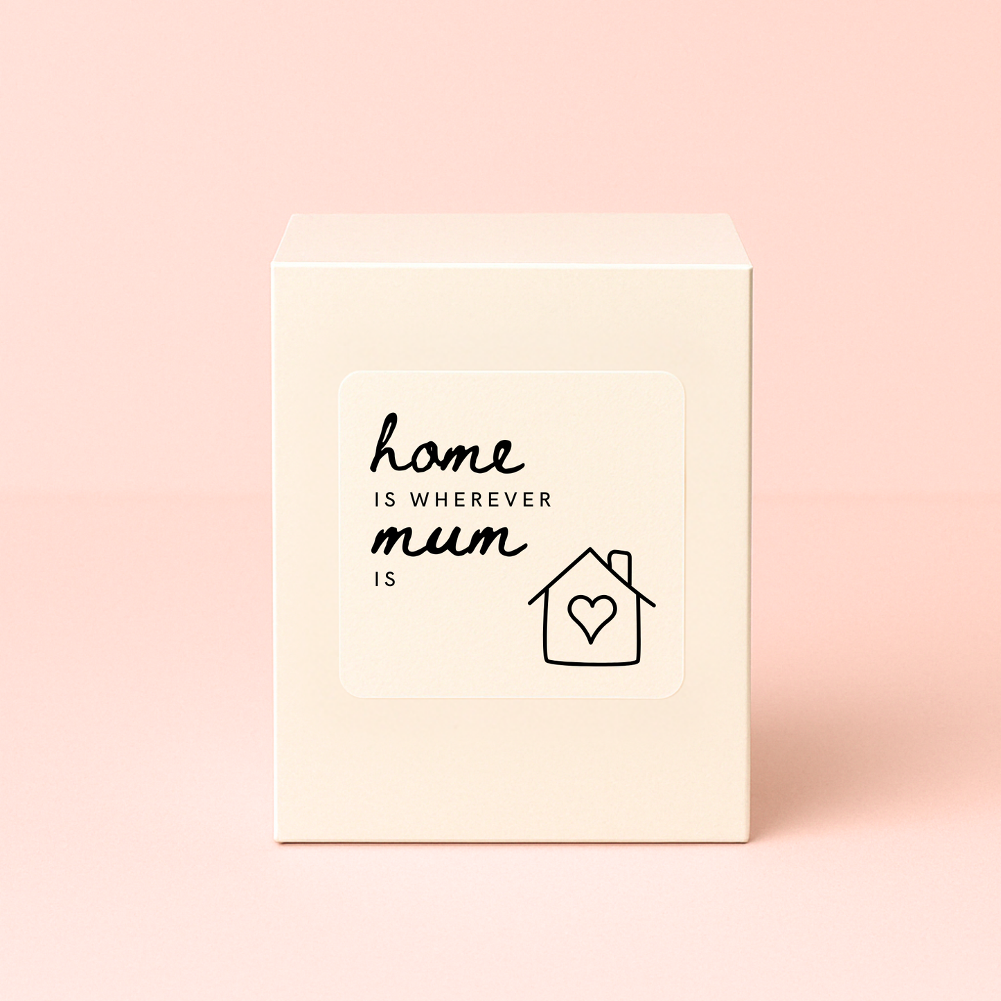 Home is Wherever Mum Is Candle